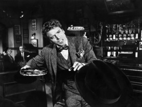 Burt Lancaster, on-set of the film, "Elmer Gantry", United Artists, 1960