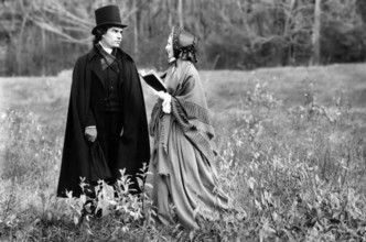 Norman Snow, Nancy New, on-set of the film, "The Europeans", Enterprise Pictures (UK),