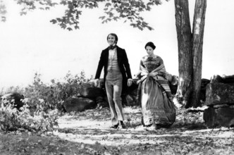 Tim Woodward, Lisa Eichhorn, on-set of the film, "The Europeans", Enterprise Pictures (UK),