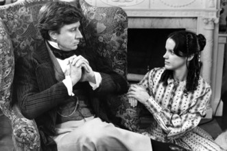 Robin Ellis, Kristin Griffith, on-set of the film, "The Europeans", Enterprise Pictures (UK),