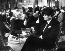 Yvette Mimieux, Glenn Ford, on-set of the film, "The Four Horsemen Of The Apocalypse", MGM, 1962