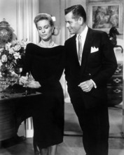 Ingrid Thulin, Glenn Ford, on-set of the film, "The Four Horsemen Of The Apocalypse", MGM, 1962