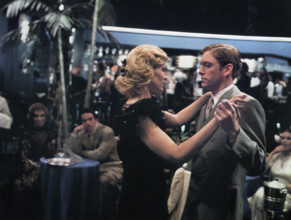 Karen Black, William Atherton, on-set of the film, "The Day Of The Locust", Paramount Pictures,
