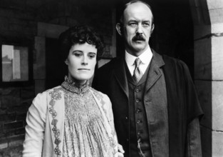 Roy Marsden, on-set of the television mini-series, "Goodbye, Mr. Chips", BBC, 1984