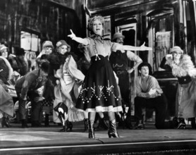 Petula Clark, on-set of the film, "Goodbye, Mr. Chips", MGM, 1969