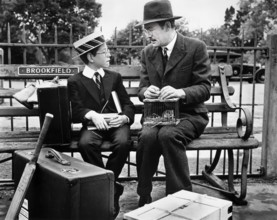 Craig Marriott, Peter O'Toole, on-set of the film, "Goodbye, Mr. Chips", MGM, 1969