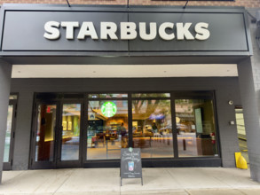 Starbucks, Greenwich Street, Tribeca, Manhattan, New York City