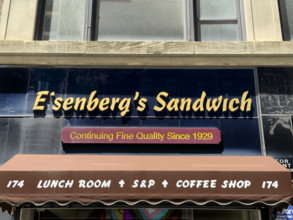 Eisenberg's Sandwich shop, New York City