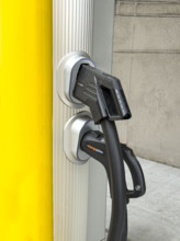 ChargePoint electric vehicle charging station, New York City