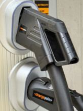 ChargePoint electric vehicle charging station, New York City