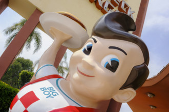 Bob's Big Boy statue and restaurant, Burbank