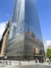 7 World Trade Center and street scene, New York City