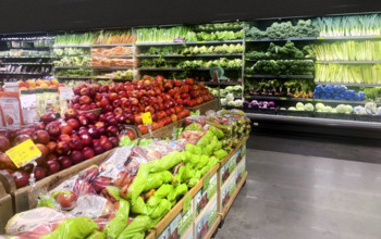 Fruit & Vegtable Section of Whole Foods Grocery Store