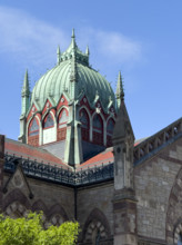Old South Church, building exterior featuring copper clad cupola, Boston