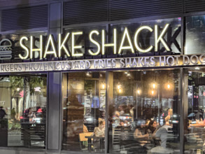 Shake Shack fast food restaurant, Boston