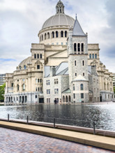 First Church of Christ, Scientist and reflecting pool, Christian Science Plaza, Boston