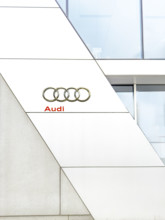 Audi car showroom, Manhattan, New York City