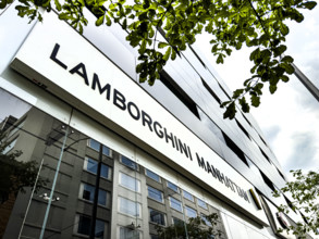 Lamborghini Manhattan car showroom, New York City