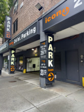 Icon 24-Hour Parking Garage, Greenwich Street, New York City