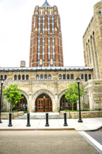 Humanities Quadrangle with Swenson Tower, Yale University, New Haven