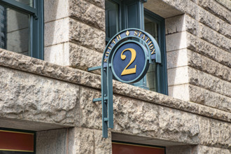 South Station 2 Sign, Boston