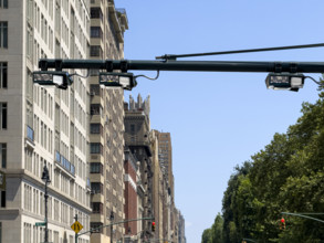 Congestion pricing scanners, Manhattan, New York City, New York, USA