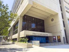 Fiorello H. LaGuardia High School of Music & Art and Performing Arts, building exterior, 100