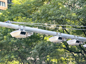 Congestion pricing scanners, Manhattan, New York City, New York, USA