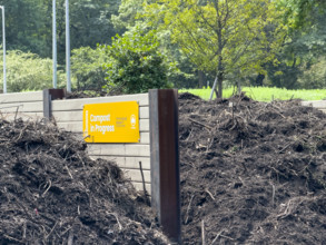 95th Street Compost Compound, Riverside Park Conservancy, Riverside Park, Manhattan, New York City,