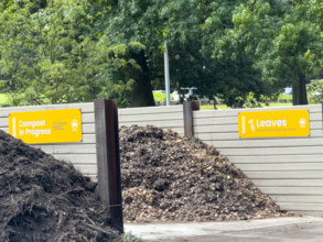 95th Street Compost Compound, Riverside Park Conservancy, Riverside Park, Manhattan, New York City,