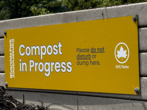 95th Street Compost Compound, Riverside Park Conservancy, Riverside Park, Manhattan, New York City,
