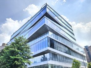 David Geffen Hall, building exterior, Columbia University Business School, Columbia University,