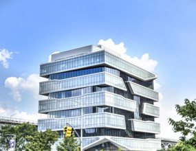 Henry R. Kravis Hall, building exterior, Columbia University Business School, Columbia University,