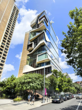 Roy and Diana Vagelos Education Center, Columbia University Medical School, building exterior and