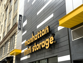 Manhattan Mini Storage, building exterior, 41 East 21st Street, Manhattan, New York City, New York,