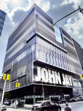 John Jay College of Criminal Justice, New Building, building exterior and street scene, 860 11th