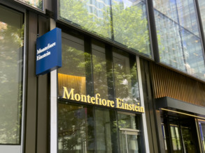 Montefiore Einstein Advanced Care, building exterior, 385 Ninth Avenue at 30 Manhattan West Plaza,