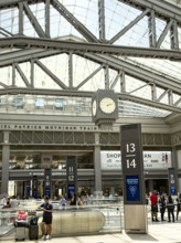 Passenger Concourse, Moynihan Train Hall, Pennsylvania Station, Manhattan, New York City, New York,
