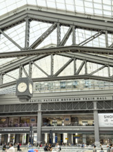 Passenger Concourse, Moynihan Train Hall, Pennsylvania Station, Manhattan, New York City, New York,