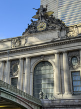 Grand Central Terminal, exterior building detail, Manhattan, New York City, New York, USA