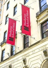Manhattan School of Music, building exterior, 130 Claremont Avenue, Morningside Heights, Manhattan,