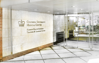 Hammer Health Sciences Building, Teaching and Learning Center, building exterior detail, building