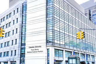 Russ Berrie Medical Science Pavilion, building exterior, New York-Presbyterian Hospital/Columbia