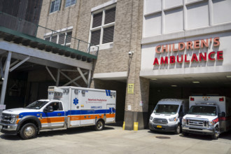 Morgan Stanley Children's Hospital, emergency entrance, New York-Presbyterian Hospital/Columbia