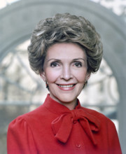 Official portrait of U.S. First Lady Nancy Reagan, Washington, D.C., USA, President Ronald Reagan