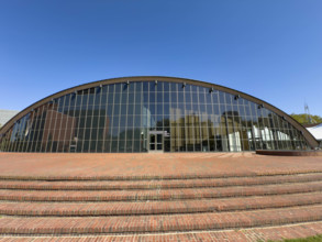 Kresge Auditorium, building exterior, Massachusetts Institute of Technology, MIT Building W16, 48