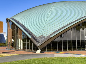 Kresge Auditorium, building exterior detail, Massachusetts Institute of Technology, MIT Building