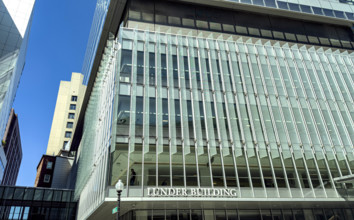 Lunder Building, Massachusetts General Hospital, building exterior detail, 55 Fruit Street, Boston,