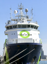Fortescue Green Pioneer, Singapore, world's first ammonia-powered vessel, Manhattan, New York City,