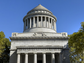 General Grant National Memorial, building exterior detail, Riverside Drive, Morningside Heights,